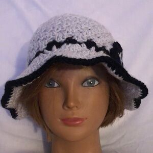 Unisex Soot Sprite inspired Buket Hat Handmade crochet